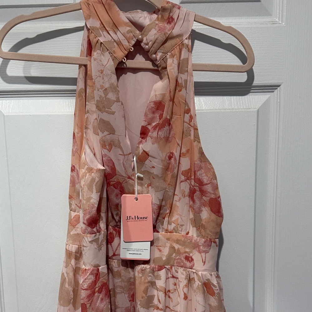 JJs House Blush Floral Midi Dress - Picture 5 of 5